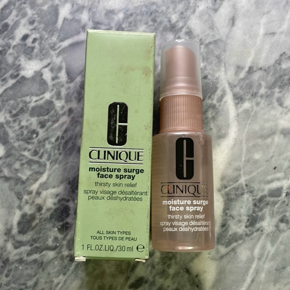 New Clinique Moisture Surge Face Spray